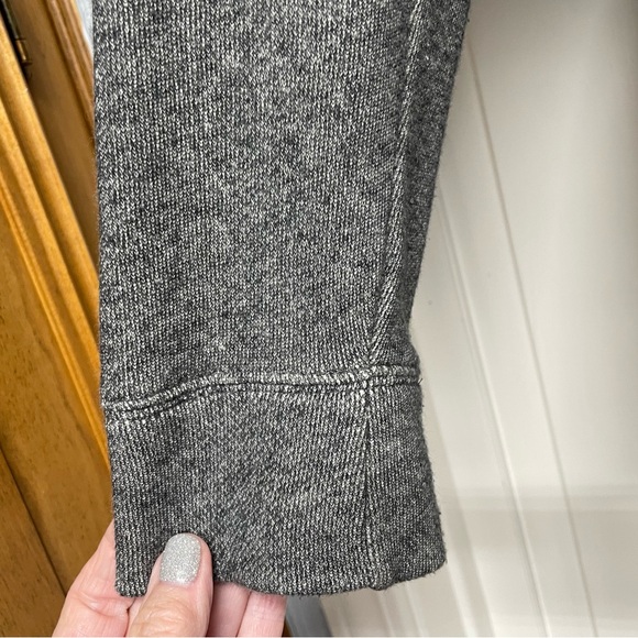 EUC LOFT gray sweater with embellished front. 100 percent cotton. - Picture 4 of 7